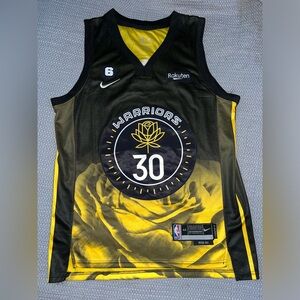 Steph Curry #30 Black Golden State Warriors Nike City Edition NWOT Adult Small